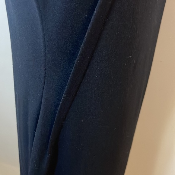 Carla C. Black Stretch Wool Sheath Dress from Italy - Picture 10 of 13